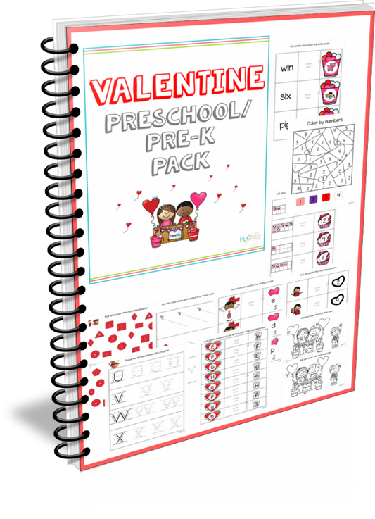 Valentine Preschool/ Pre-K Pack